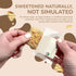 (12 25g) Rawmantic Vanilla Truffle Mini Bars x Blend of Vanilla, Vegan White Chocolate, Dates, Pea Protein Powder