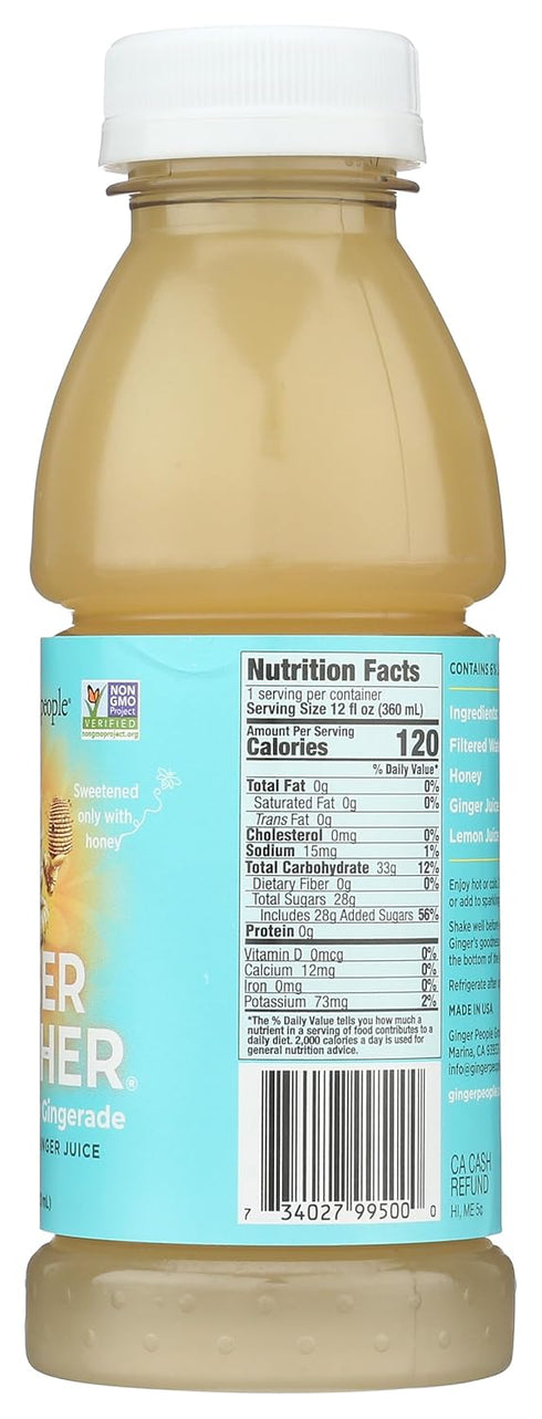 12 Oz The Ginger People, Beverage Ginger Soother, Fl