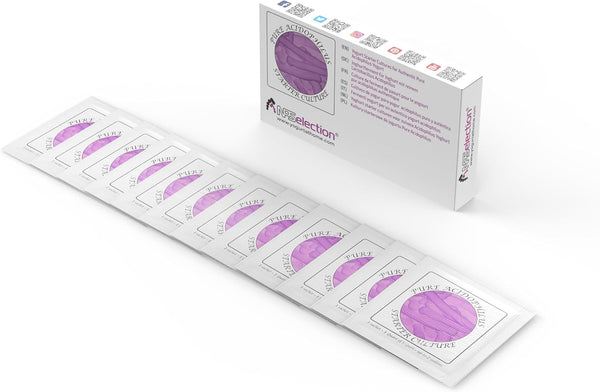 Yogurt Starter Cultures - Pack of 12 Freeze-Dried Culture Sachets for Pure