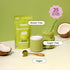 Pack 50 Blume Matcha Coconut & Blue Lavender Latte Powder Variety - Organic Superfood Boosters for Lattes, Coffee