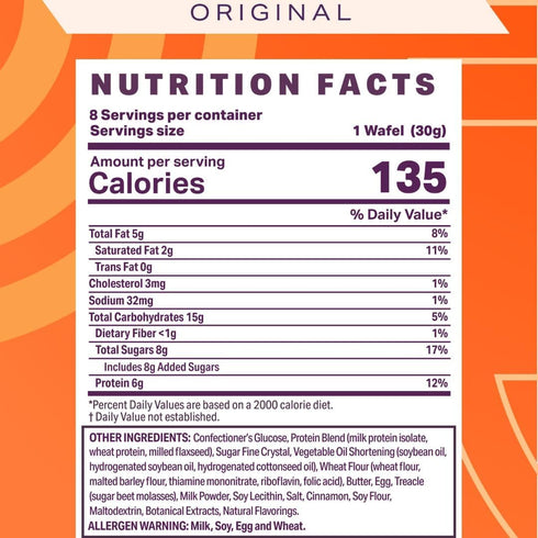 8 Count PODIUM Protein Stroopwafel (Caramel)