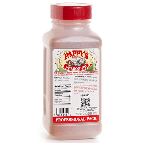 Pappy's Choice Seasoning - Original. All-in-One Gourmet Steak & Meat Rub for