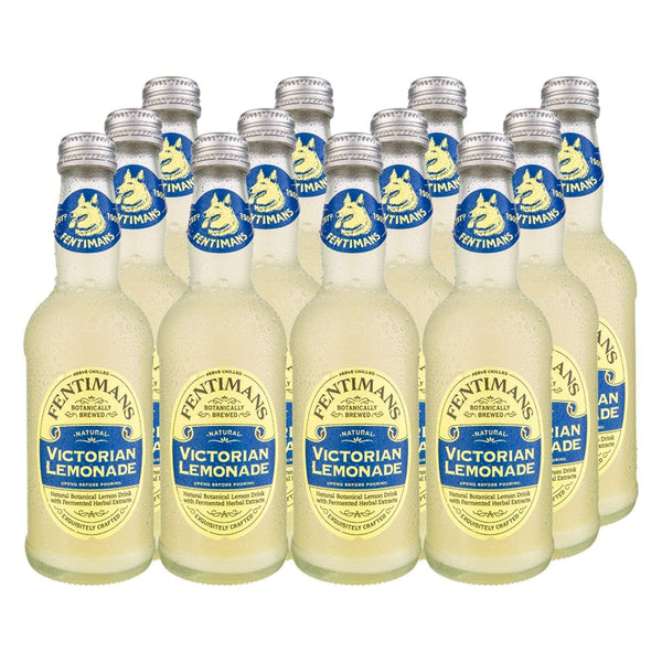 Fentimans Sparkling Victorian Lemonade - Lemon Sparkling Water, Great Over Ice or