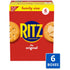 6 20.5 oz RITZ Original Crackers, Snacks for Kids and Adults, Bulk Lunch Snacks, Family Size, - Boxes