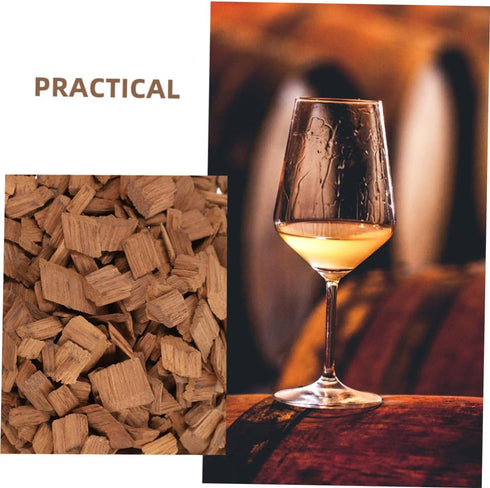 Medium French Oak Chips for Wine Making - Enhance Your Red Wine Flavor