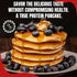 13.08 Oz Blueberry Cobbler Super Cakes, High Protein Pancake Mix, Healthy Protein Pancakes for a Nutritious Breakfast