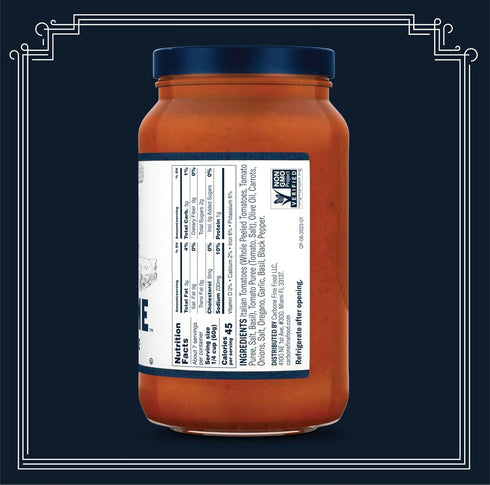 Carbone Pizza Sauce | All-Natural Ingredients | Non-GMO, Vegan, Gluten-Free, Low Carb, 14 Fl Oz (Pack of 2)