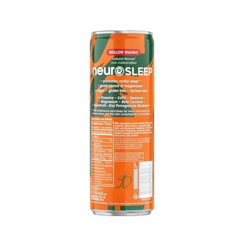 12 Oz (Pack 12) Neuro Sleep Mellow Mango, Fl Can