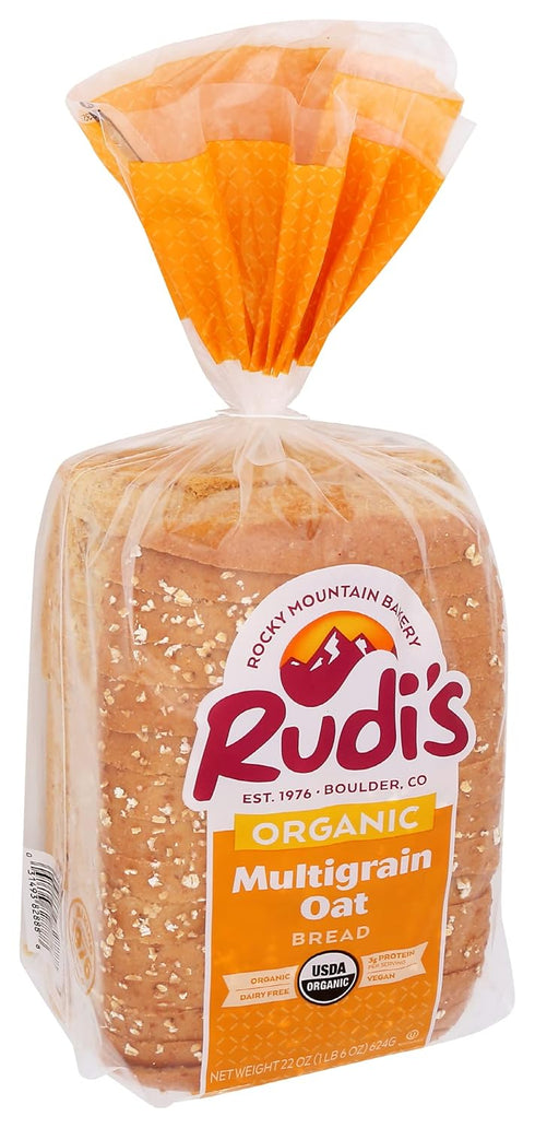 Rudis 22 OZ BAKERY Organic Multigrain Oat Bread