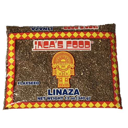 Inca's Food Linaza Flaxseed (Linseed) 12oz, Product of Peru