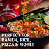 9.51oz (3-PACK) MaeMai Chili Crisp (MEDIUM HOT Spice) - Spicy Umami Onion & Garlic Flakes - All-Purpose Seasoning