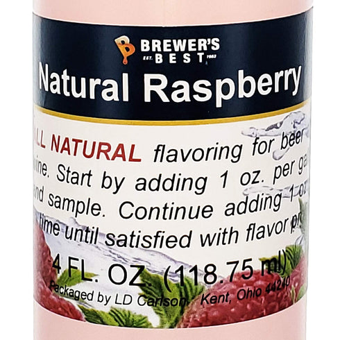 Brewer's Best Natural Beer and Wine Fruit Flavoring, Raspberry