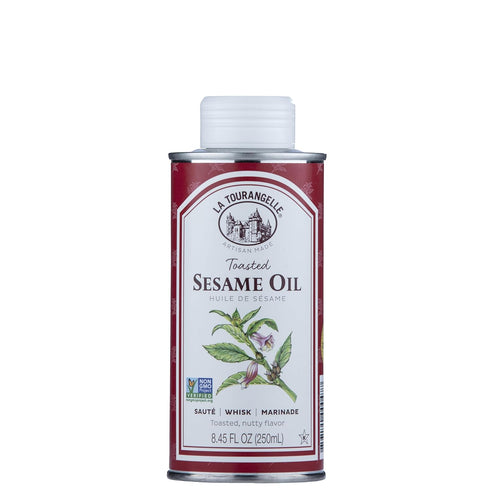 Set, 8.45 oz (Set 3) La Tourangelle, Favorites Trio of Oils - Roasted Walnut Oil, Avocado Oil, Toasted Sesame Oil, Gift