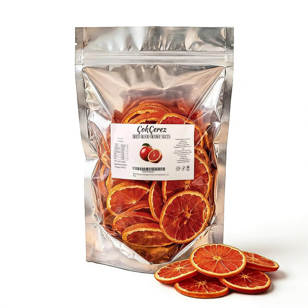 Dehydrated Blood Orange Slices,Dried Blood Orange Slices by cokcerez 3 oz (85