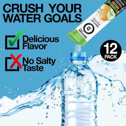 Packets (4-Flavor Pack) 12-Pack Devotion Nutrition HydroFLEX Water Flavoring Sugar-Free Hydration with Vitamins
