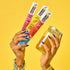 (12 Count) Juicy Pineapple Pork Meat Sticks Carton Pasture-Raised Pineapple Pork Sticks, Grass-Fed Collagen Infused