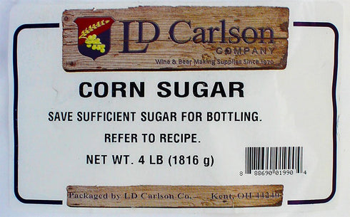 Home Brew Stuff 4 Corn Sugar (Dextrose) priming sugar for beer brewing Pounds