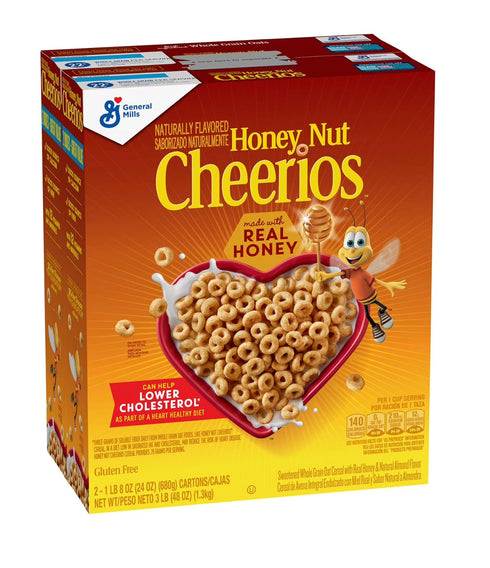 General Mills Cheerios Honey Nut Cereal, 3 Pound