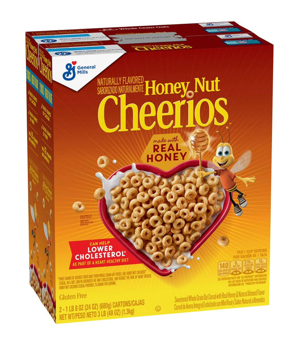General Mills Cheerios Honey Nut Cereal, 3 Pound