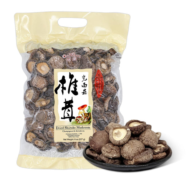 ONETANG Natural Dried Shiitake Mushrooms - Premium Flavors |AAA Grade Extra Dry