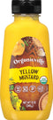 Organicville Yellow Mustard - Mustard Yellow Organic, Yellow Mustard, Vegan, Gluten Free,