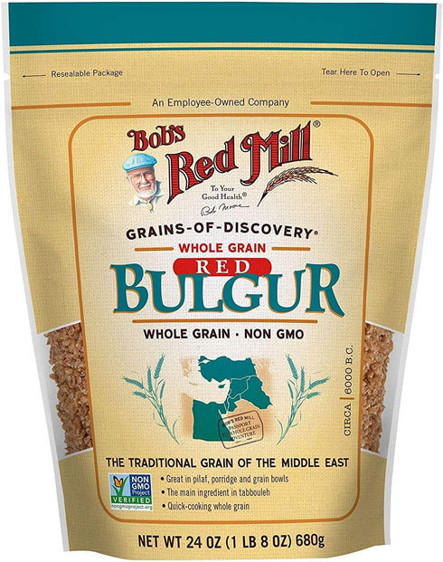 Bob's Red Mill Bulgur Hard Red Wheat, 28-Ounces (Pack of 4) (Value