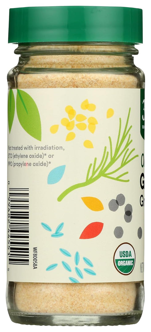 365 2.57 by Whole Foods Market, Organic Garlic Granules, Ounce