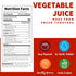 100% 46oz (6 pack) Dei Fratelli Vegetable Juice, Not from Concentrate