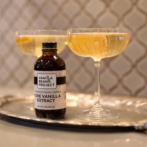 4 Vanilla Bean Project | ROC Regenerative Organic Certified | Vanilla Extract For Baking and Cooking | Ounces