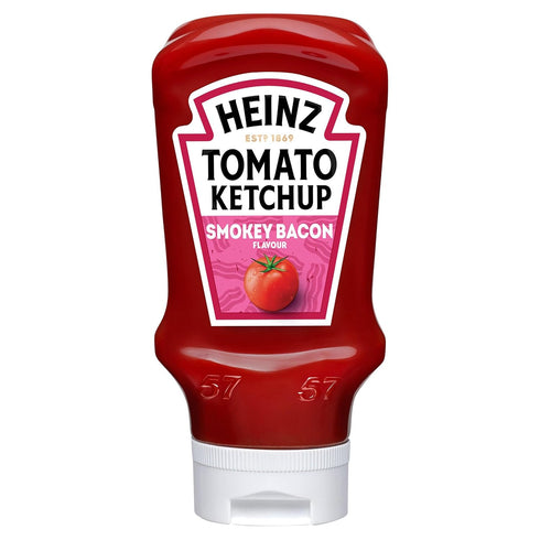 Heinz Tomato Ketchup Smokey Bacon Flavour 400ml