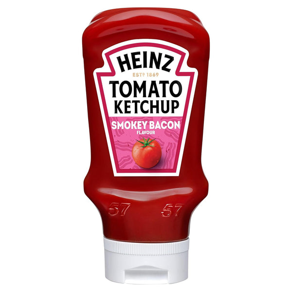 Heinz Tomato Ketchup Smokey Bacon Flavour 400ml