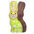 Hollow Chocolate Easter Bunny, Wrapped Figure with Festive Foil, Spring Basket Stuffer,