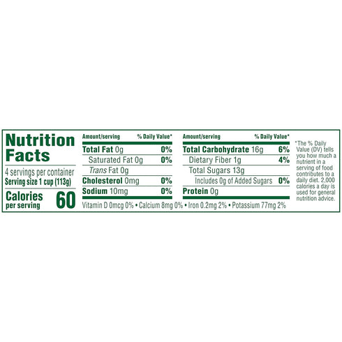 100% 24 Pack, 4 oz DEL MONTE Diced Peaches FRUIT CUP Snacks in Fruit Juice, Cup