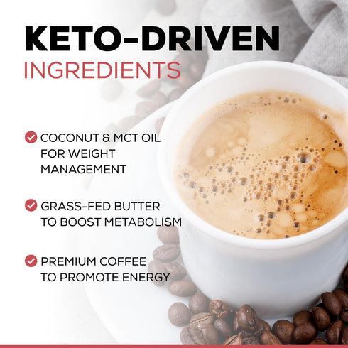Vilorenz 100% Mushroom-Keto Coffee. NO AFTER TASTE. Organic Adaptogenic Mushrooms, Grass Fed Butter and MCT Oil