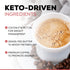 Vilorenz 100% Mushroom-Keto Coffee. NO AFTER TASTE. Organic Adaptogenic Mushrooms, Grass Fed Butter and MCT Oil