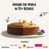 4-Pack Set: Pack Flour & Olive Premium Cake Mix Gift Almond, Chocolate, Ginger, Vanilla | Global Gourmet Artisan Baking