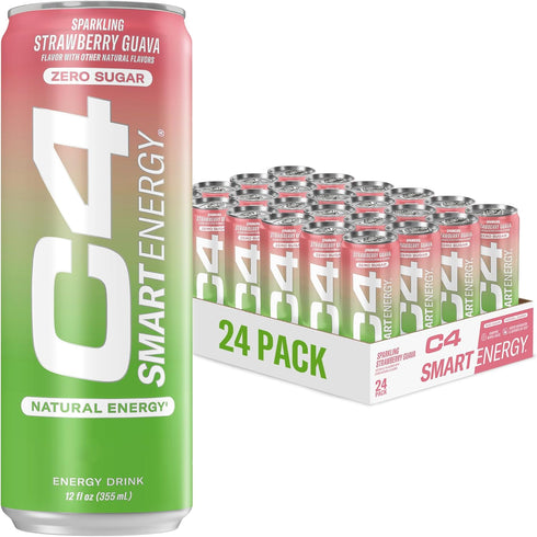 C4 Smart Energy Drink - Sugar Free Performance Fuel & Nootropic Brain