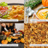 12 Oz Dried Pumpkin Pieces by Its Delish, Bulk Bag | Gourmet Dehydrated Chopped Pumpkin Dices for Healthy Cooking