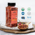 HQOExpress Organic Red Chili Pepper Crushed – Non GMO, Kosher, USDA Certified Organic Chili Flakes – Hot and Spicy Seasoning for Soups, Chilis, Marinades and Stir Fries, 10 oz. Chef Jar