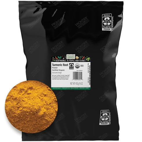 Frontier Co-op Organic Fair Trade Ground Turmeric Root, 1 lb