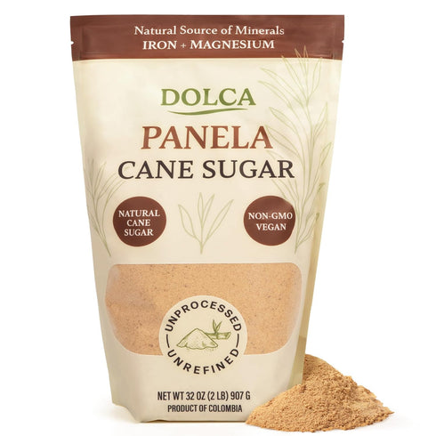 Dolca Panela Unrefined Cane Sugar from Evaporated Cane Juice Granulated Panela with