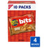 40 Packs (4 RITZ Bits Peanut Butter Sandwich Crackers, Bulk Lunch Snacks, Snack Boxes)