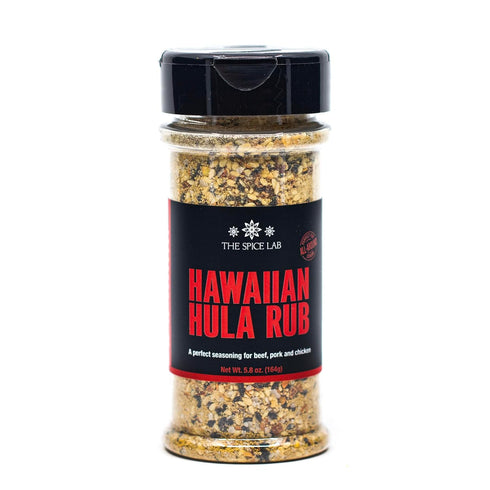 The Spice Lab Hawaiian Hula Rub - Brown Sugar, Sesame Ginger & Soy Sauce, Sweet Seasoning for Pork, Stir Fry, 6.2 oz