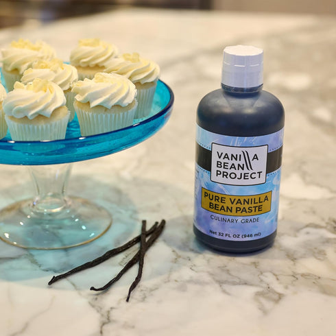 4 Pure Vanilla Bean Paste | Perfect for Baking and Cooking | Vanilla Bean Project | Ounce