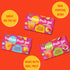 4.5oz (24 Count) Del Monte Bubble Fruit Gel Peaches and Boba in Strawberry Flavored Gel, | Real Fruit & Popping Boba