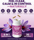ZonaVitalis B6 60 Capsules(30 Saffron Supplements for Men & Women - Mood, Energy & Vision Support - Saffron, Magnesium