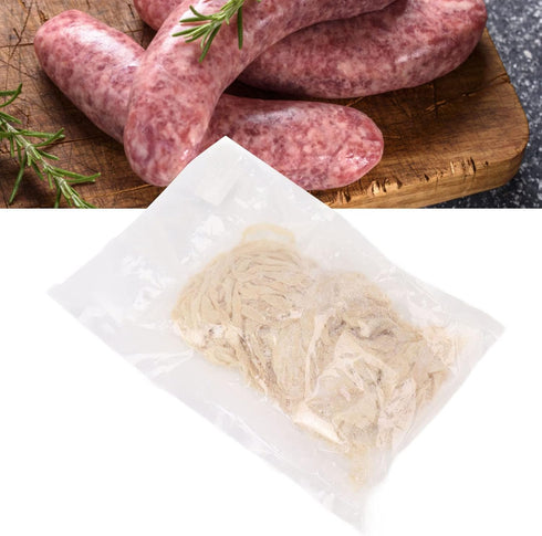 Xcello 42 44mm Sausage Casings, to Edible Salted Sausage Casings for Making Bratwurst Bockwurs and Italian Sausages
