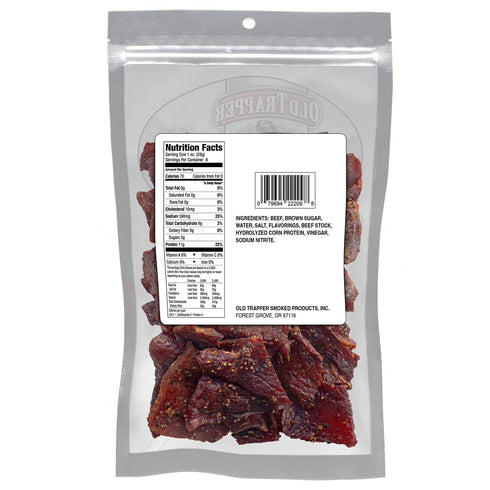 8 Pack, 11 70 (Pack Old Trapper Beef Jerky, Peppered Ounce Spicy Meat Snacks for Lunches or Between Meals, Grams