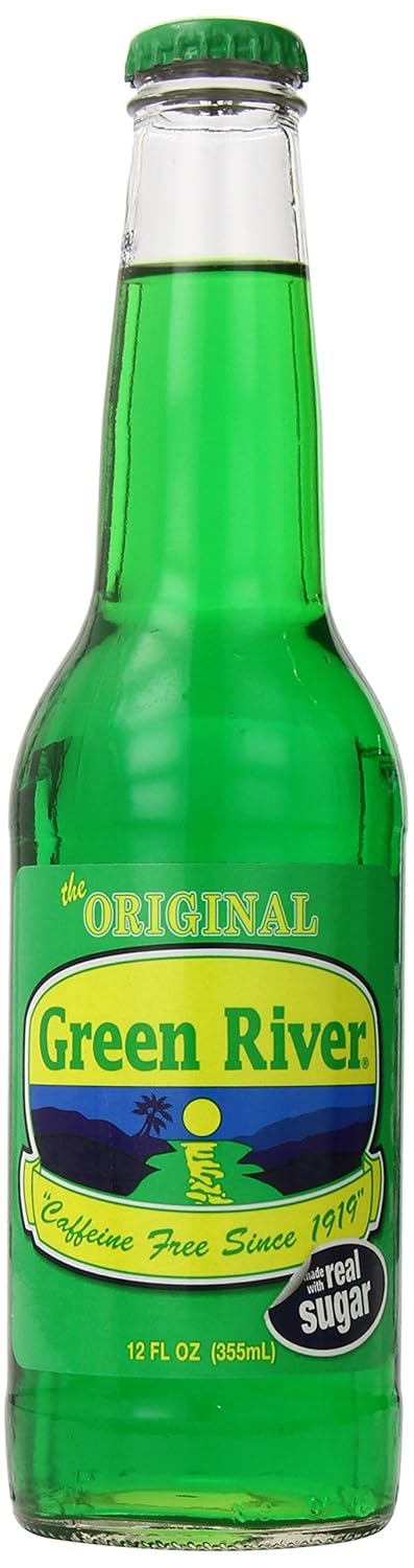 Green River Soda, 12 Ounce (Pack of 4)