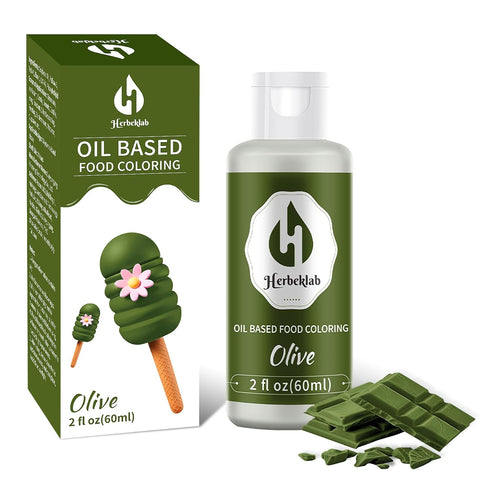 2 oz Olive Oil Based Food Coloring fl Professional Grade Concentrated Oil Food Dye for Melting Chocolate, Candy Melts